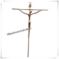 Home Decoration Metal Catholic Wall Crucifix (IO-ca080)